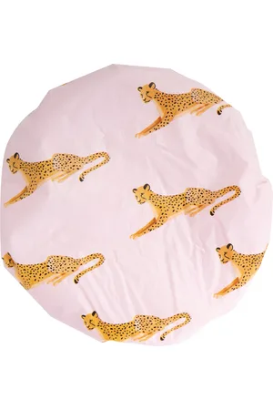 Brushworks Reversible Shower Cap Leopard Pattern