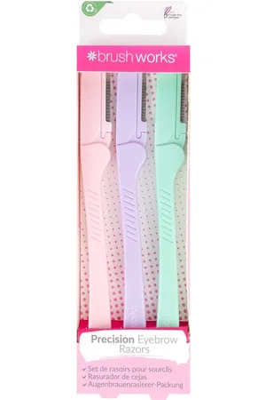 Brushworks Precision Eyebrow Razors