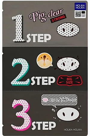 Holika Holika Pig Clear Blackhead 3-Step Kit (Strong) 9 g