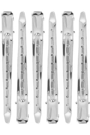 By Lyko Metallic Silver Sectioning Hair Clips