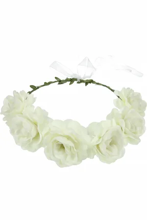 By Lyko Flower Wreath White