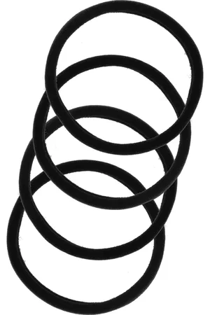 By Lyko Soft Hair Ties 4 Pack Black