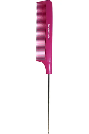 Denman DPC1 Pin Tail Comb Pink