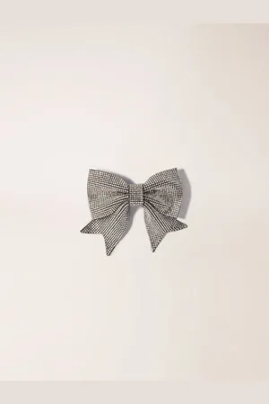 Maje Haarspange Strass-schleife