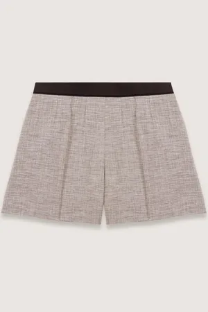 Maje Anzugshorts Mit Abnähern