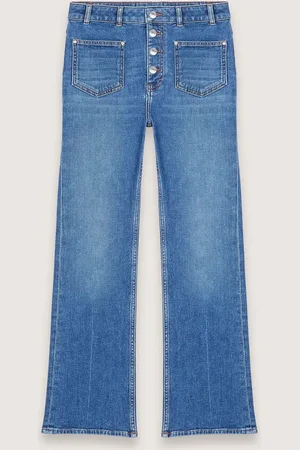 Maje Denim Jeans With Pockets