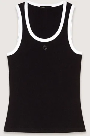 Maje Geripptes Tanktop