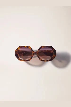 Maje Runde Sonnenbrille Aus Acetat