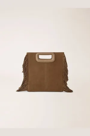 Maje M-tasche Aus Wildleder