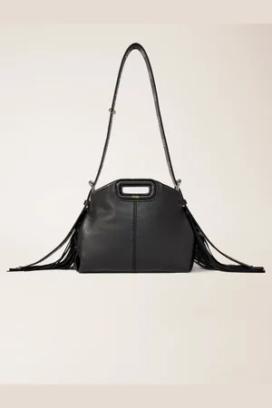 Maje Tasche Miss M Mini Aus Glattleder