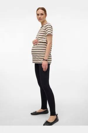 Mama;licious Slim Fit Hohe Taille Leggings