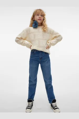 VERO MODA Vmolivia Hohe Taille Hohe Taille Jeans