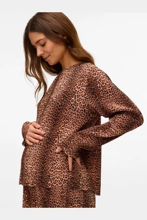 Mama;licious Normal Geschnitten Rundhals Top