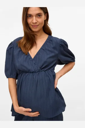 Mama;licious Normal Geschnitten Rundhals Top
