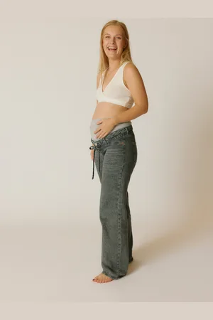 Mama;licious Weiter Beinschnitt Jeans