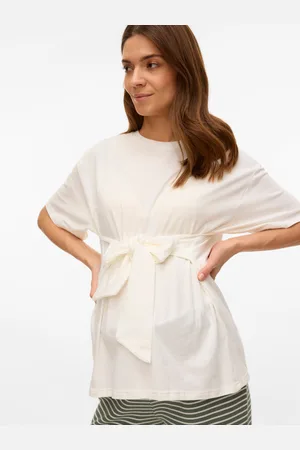 Mama;licious Normal Geschnitten Rundhals Top
