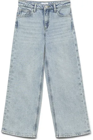 VERO MODA Vmtessa Hohe Taille Weiter Beinschnitt Jeans