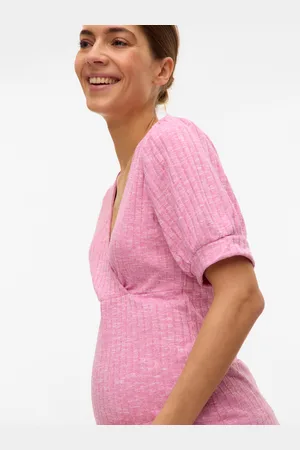 Mama;licious Normal Geschnitten V-ausschnitt Top