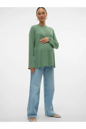 Mama;licious Weiter Beinschnitt Jeans
