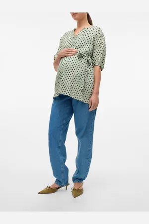 Mama;licious Hohe Taille Niedrige Taille Jeans