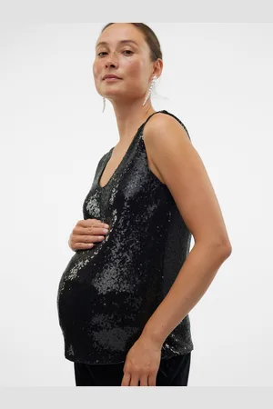 Mama;licious Normal Geschnitten V-ausschnitt Top