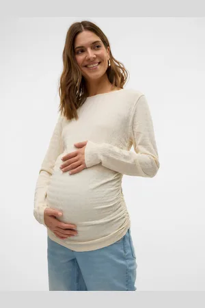 Mama;licious Enger Schnitt Rundhals Top