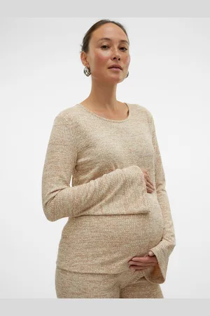 Mama;licious Normal Geschnitten Rundhals Top