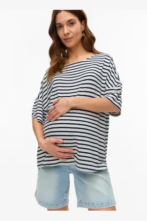 Mama;licious Box Fit Rundhals T-shirt