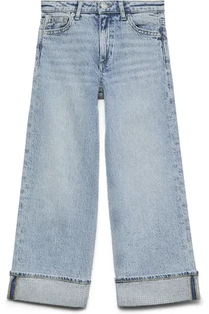 VERO MODA Vmtessa Hohe Taille Weiter Beinschnitt Jeans