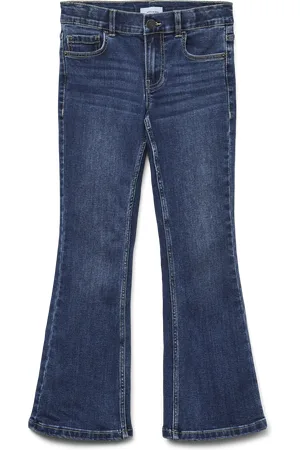 VERO MODA Vmriver Hohe Taille Weit Geschnitten Jeans