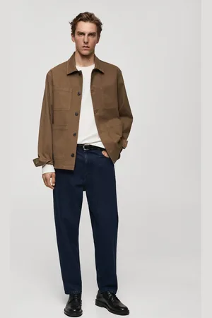 MANGO Langarmshirt regular fit - Herren - M