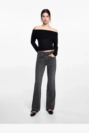 MANGO Strassverzierte Flared-Jeans - Mädchen - XS