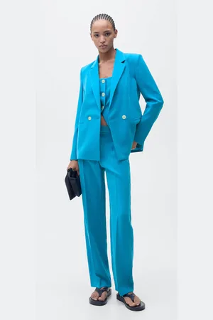 MANGO Gerade Anzughose - Damen - 40