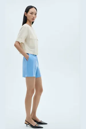 MANGO Shorts mit Stretchbund - Damen - XS