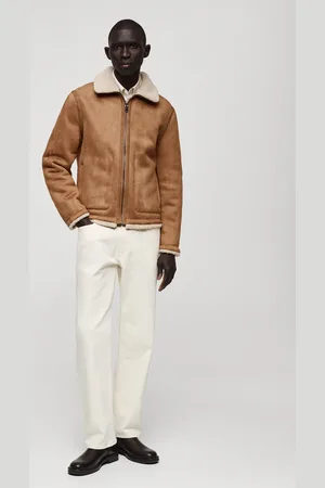 MANGO Doubleface-Jacke mit Plüschdetails - Herren - M