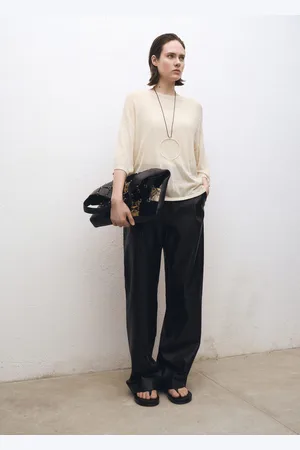 MANGO Oversized-Pulluver mit kurzem Ärmel - Damen - M