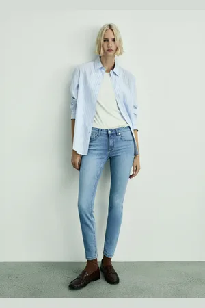 MANGO Skinny-Push-Up-Jeans mit niedriger Bundhöhe - Damen - 44