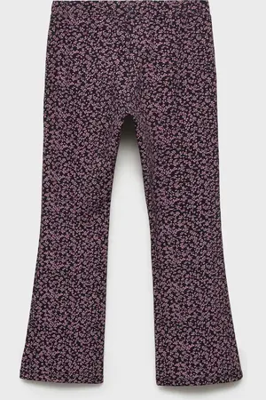 MANGO Gemusterte Flared-Leggings - Kinder - 7-8 Jahre