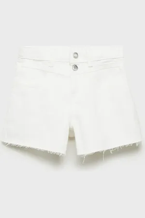 MANGO Jeansshorts mit ausgefranstem Saum - Kinder - 7