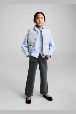 MANGO Strickhose aus Baumwolle mit Leinen - Kinder - 5-6 Jahre