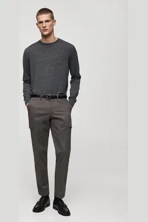 MANGO Regular-Fit-Cargohose aus Baumwolle - Herren - 40