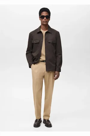 MANGO Slim-Fit-Bundfaltenhose aus Cool Wool - Herren - 38