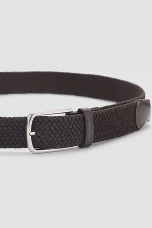 MANGO Stretchgürtel in Flecht-Optik - Herren - 100