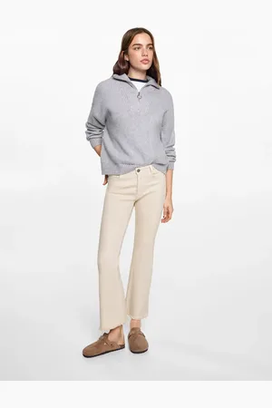 MANGO Kurze Flared-Jeans - Mädchen - XS