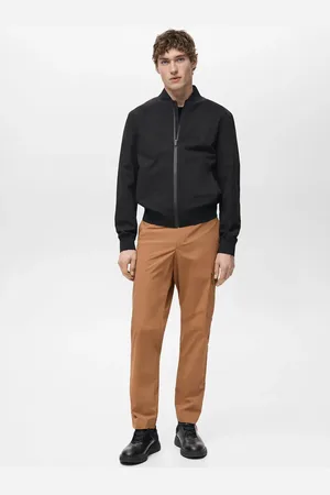 MANGO Wärmeregulierende Carghose aus Comfort-Stretch-Gewebe tobacco-braun - Herren - 44