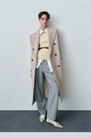 MANGO Geripptes Top aus Wollgemisch - Damen - L