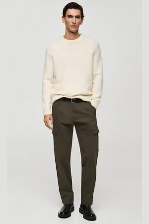 MANGO Straight Fit-Cargohose - Herren - 40