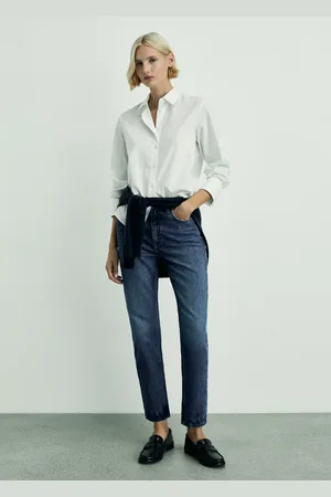 MANGO Mom-Jeans mit hohem Bund Mom2000 - Damen - 44