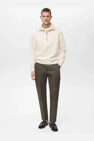MANGO Regular-Fit-Cargohose aus Baumwolle - Herren - 42