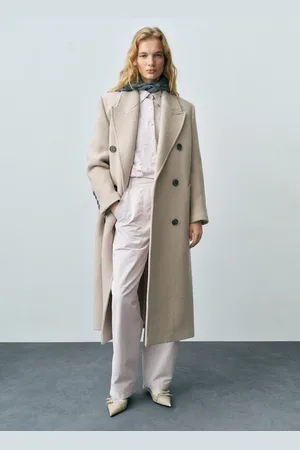 MANGO Wideleg-Hose mit Ziernähten - Damen - 34